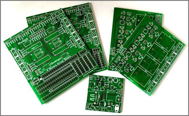 what are circuit boards made of