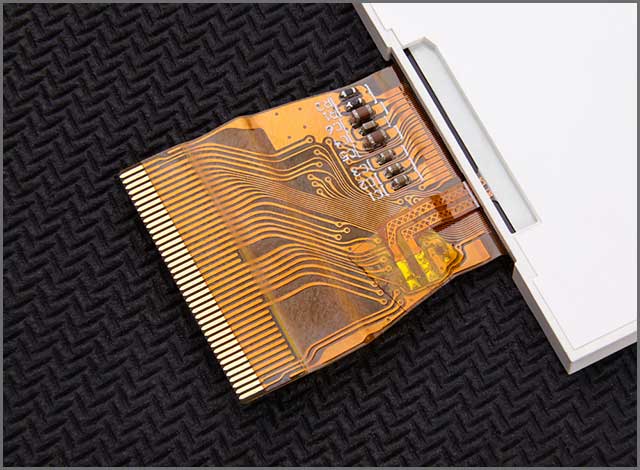 Flexible printed circuit board attached to its application