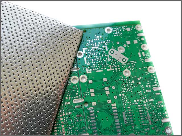 Printed circuit board - shielding material