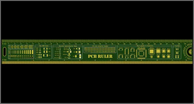 A PCB Ruler