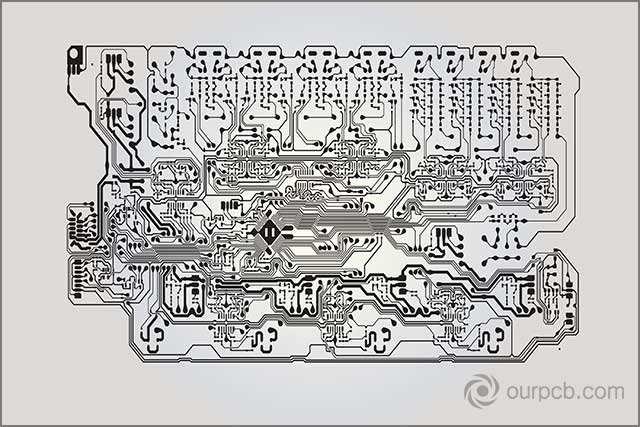 Circuit Board Technology Information Pattern Concept Vector Background