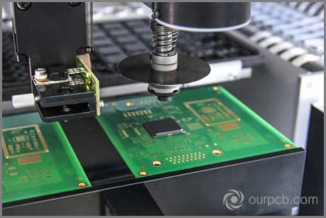 Technical process for soldering and assembling chip components on PCB boards, automatic soldering machines
