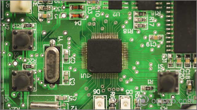 It shows a dirty and poor PCB assembly