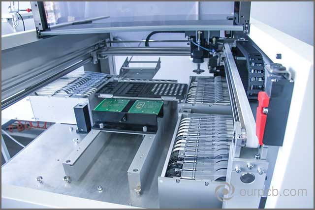 Technological process of soldering soldering and assembly chip components on pcb board