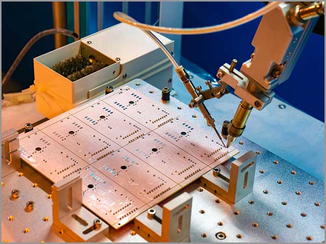 PCB reflow soldering, printed circuit assembly