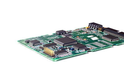 PCB board in the motor controller