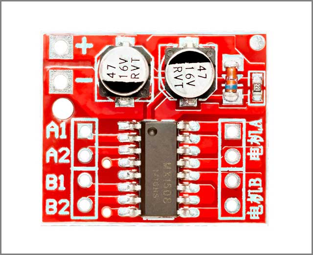 Dual Channel H-Bridge DC Motor Controller