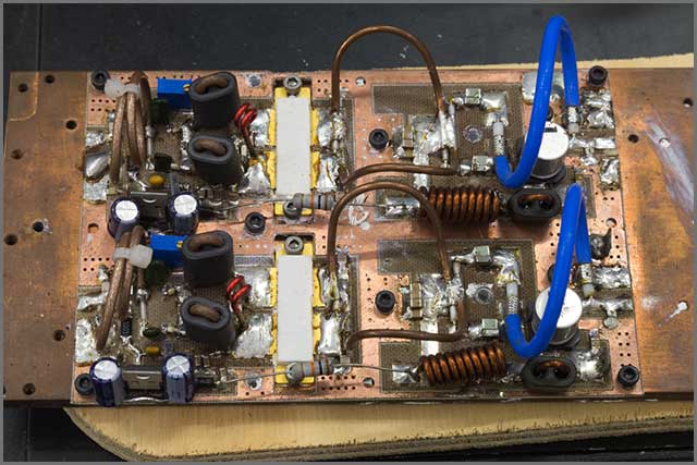 RF amplifier design circuit