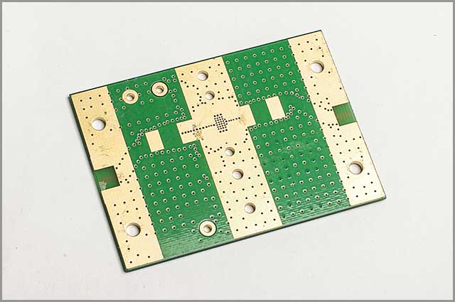 ground planes of a PCB