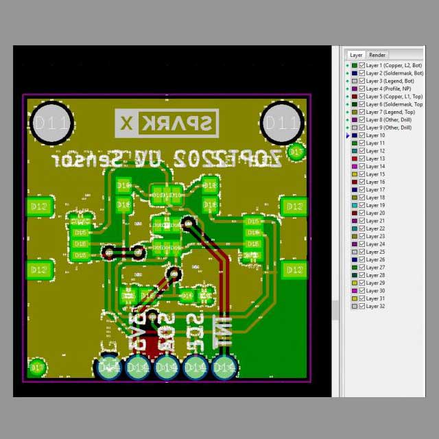 KiCad'Load EXCELLON Drill File'