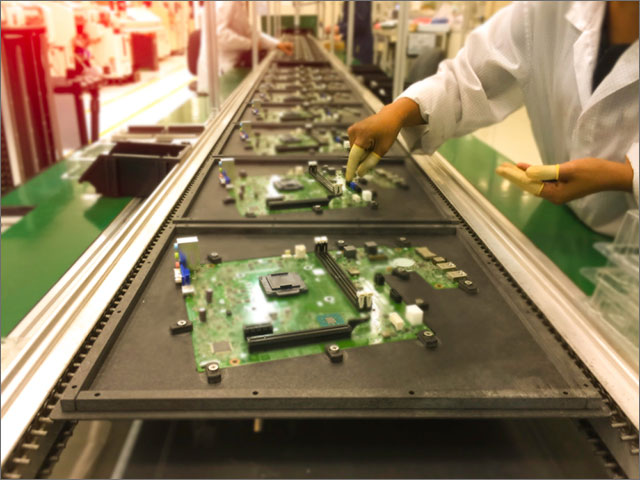 Mass production of PCBs