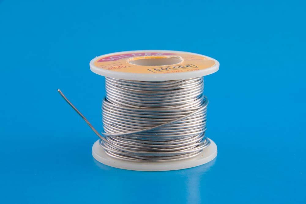 A roll of rosin-core Tin-Lead solder wire