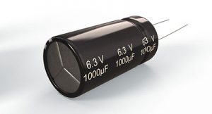 A 1000uF Electrolytic Capacitor