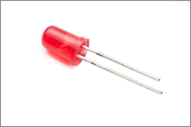 A red LED
