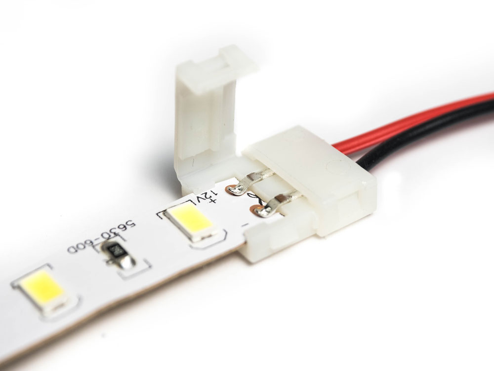 led strip light solderless connectors