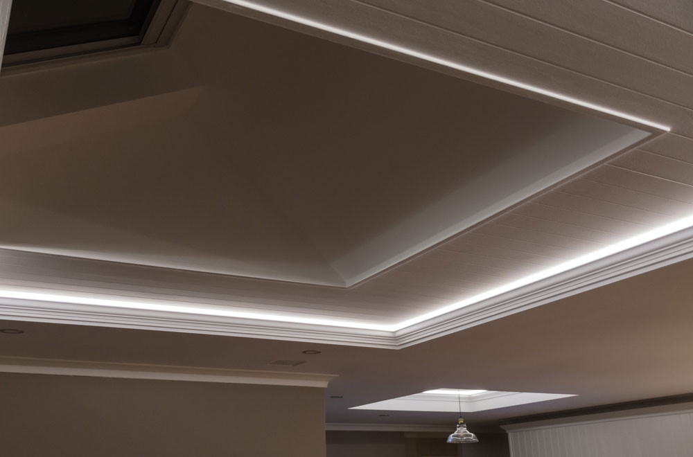 Ceiling Lighting with LED Strip Lights