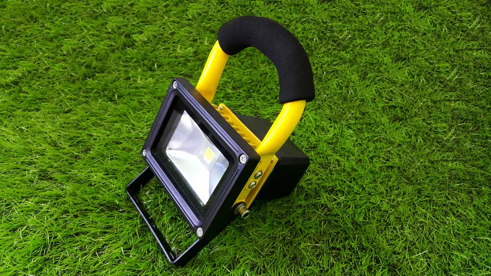 LED floodlights for work