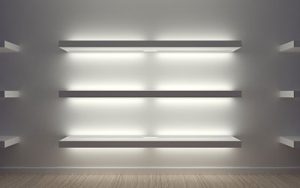 LED Lights Shelf
