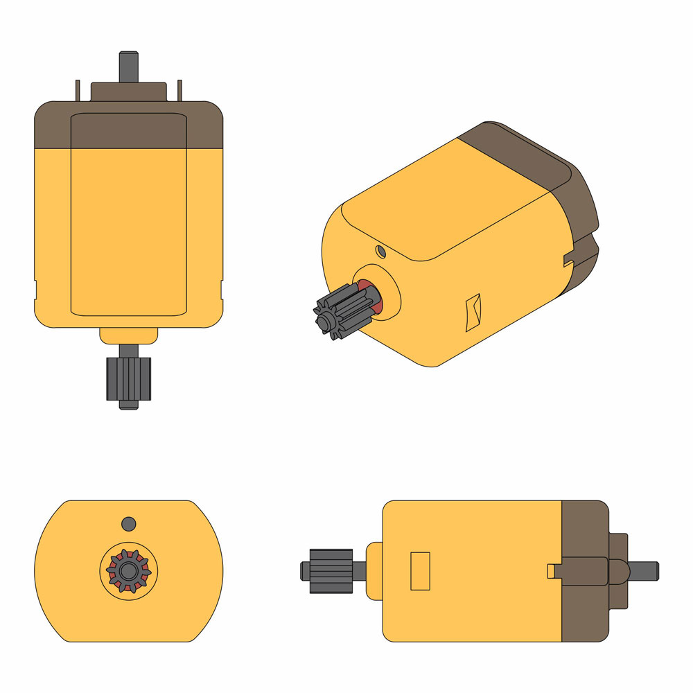 Image showing a DC Motor 