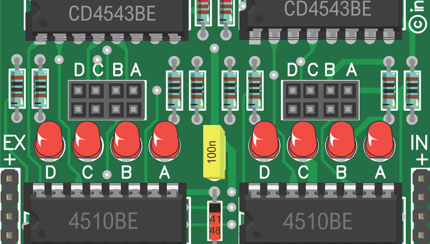 LED strobe circuit components 