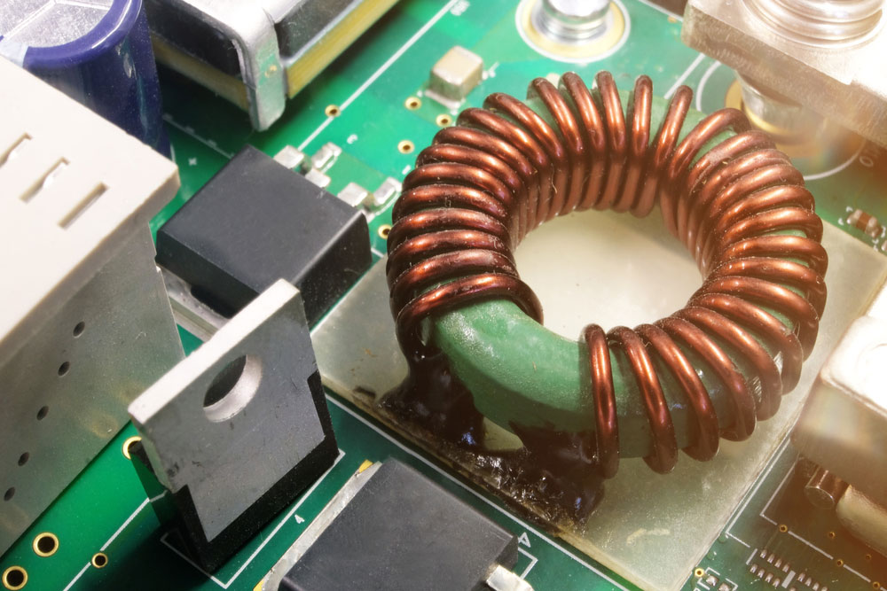 Copper Coil on circuit boards