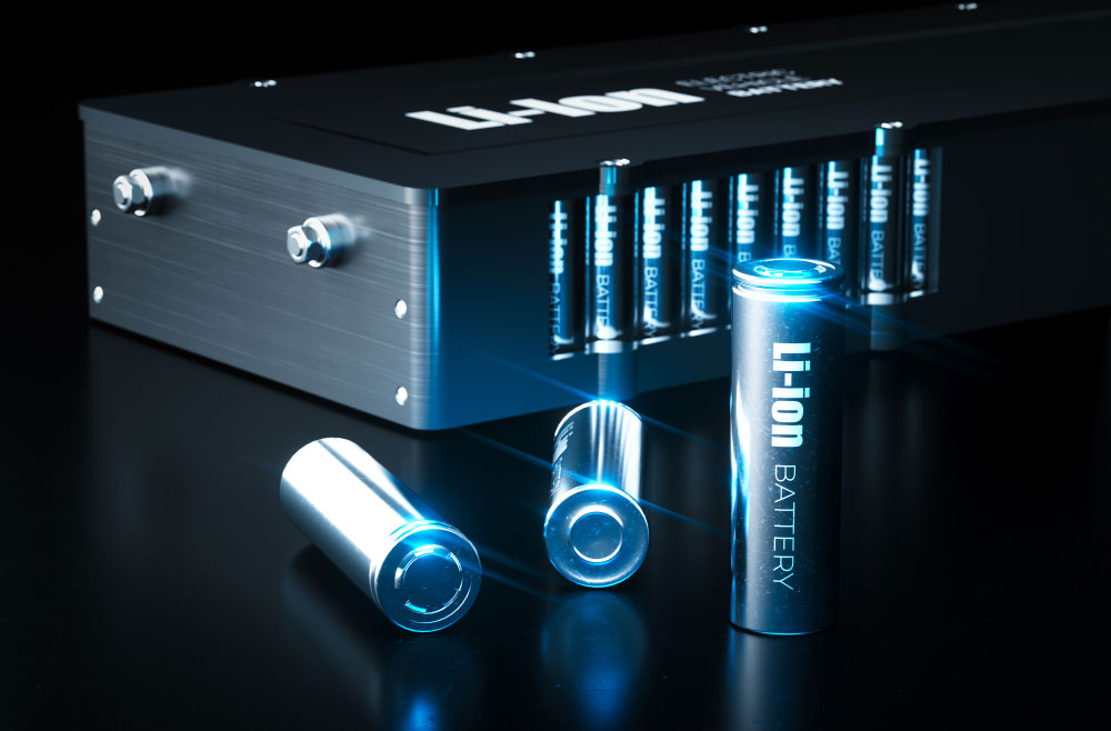 The structure of a Ni-Cd battery