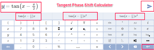 Calculator for Tangent Phase Shift