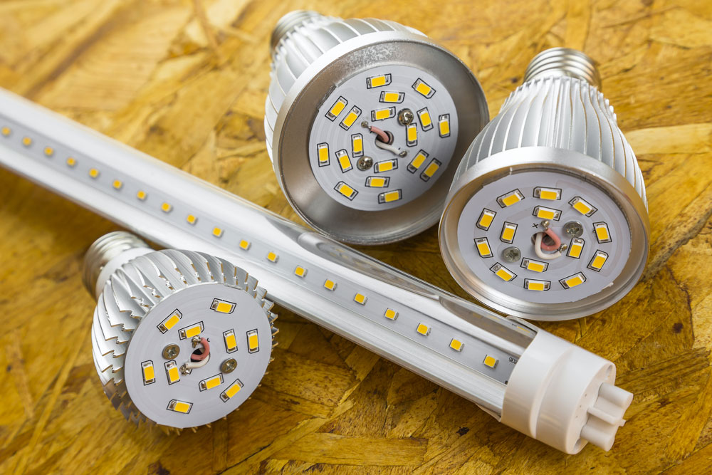 A LED Tube and bulbs