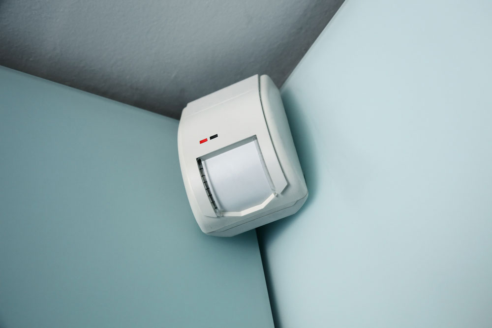 White motion sensor