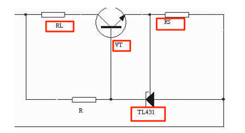 Circuit diagram of Comparator