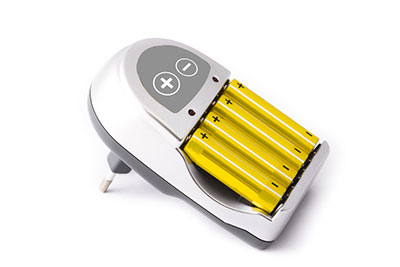 Battery charger control recharge machine