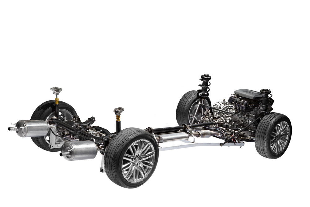 example of a car chassis