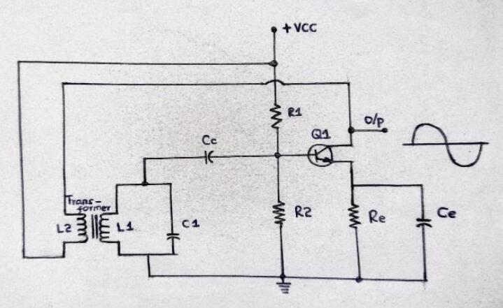 Tuned base oscillator circuit 