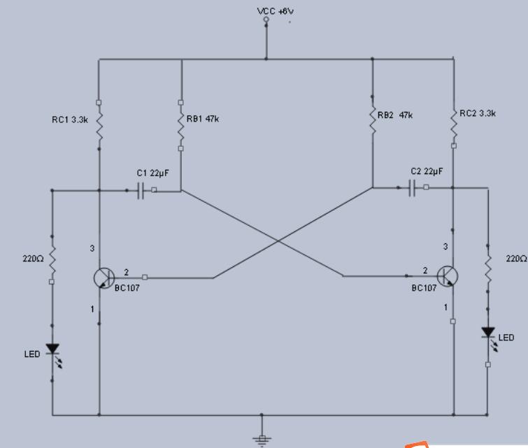 Dancing Lights Circuit 