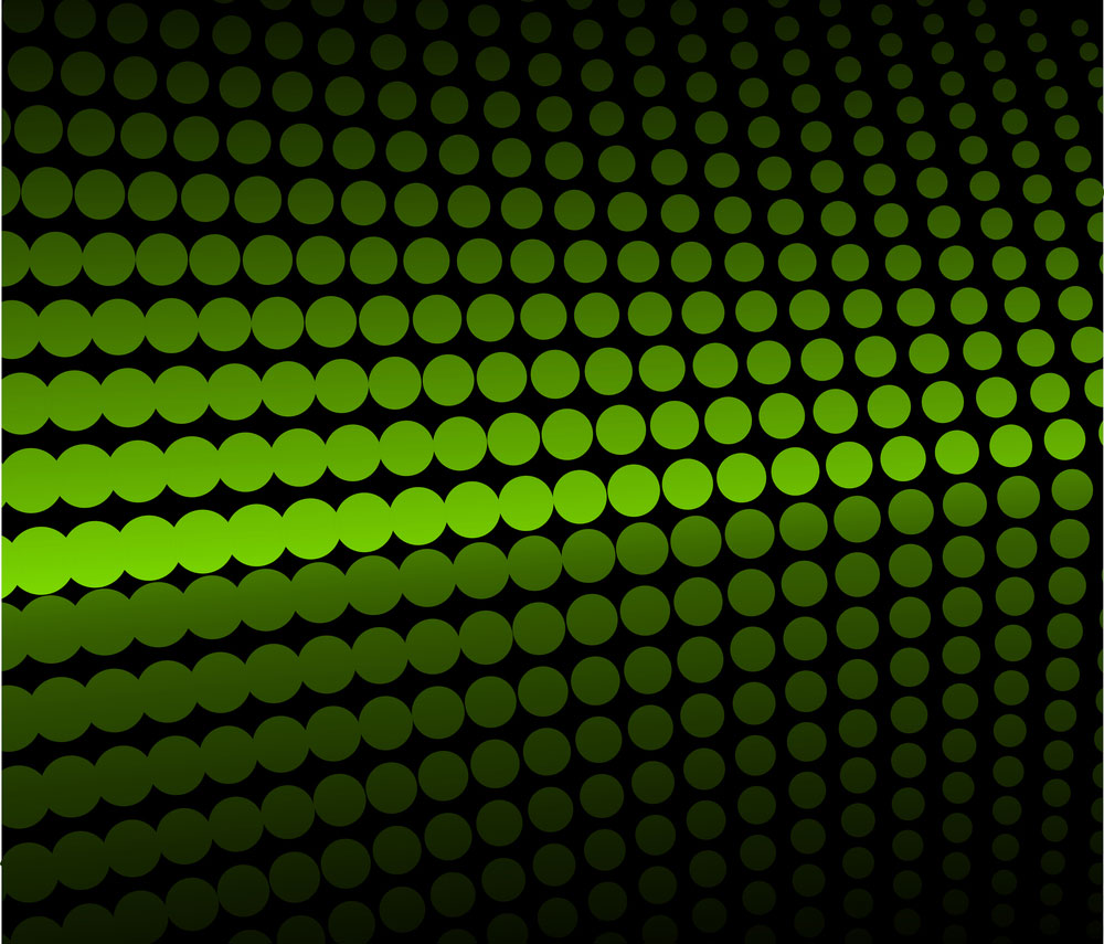 An LED flashing circuit produces blinking patterns