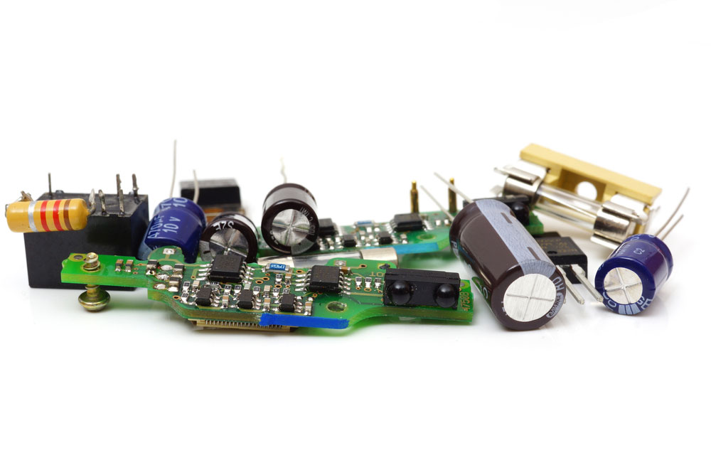 Various components for building a PCB