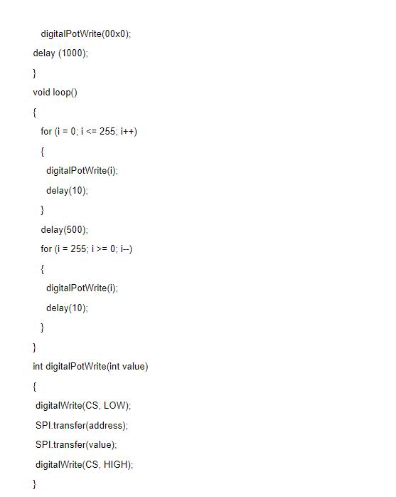 The Arduino Code