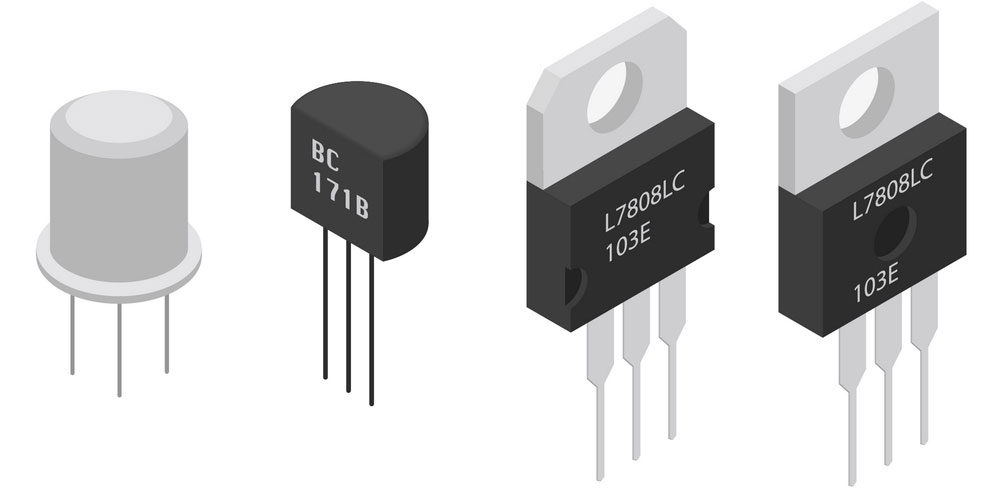Audio transistors and other components