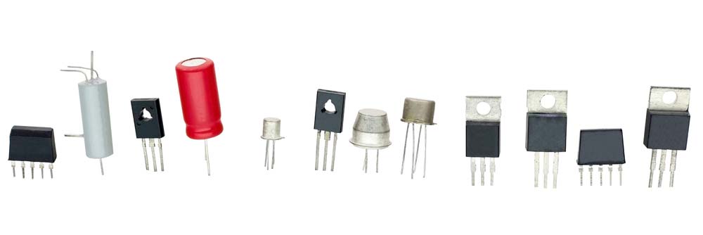 Different transistor types and radio components