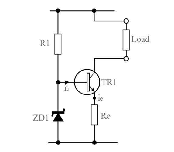 This is a Transistor active current source circuit