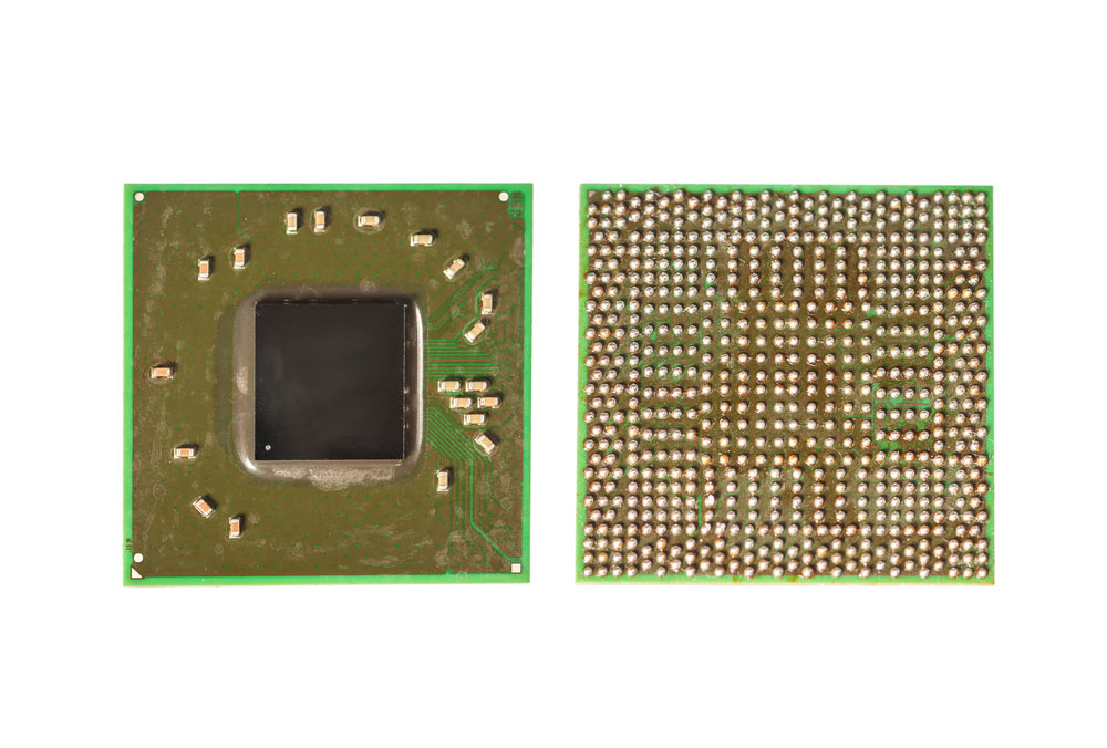 2n222 pinout--Integrated circuit chip with a TO-18 package