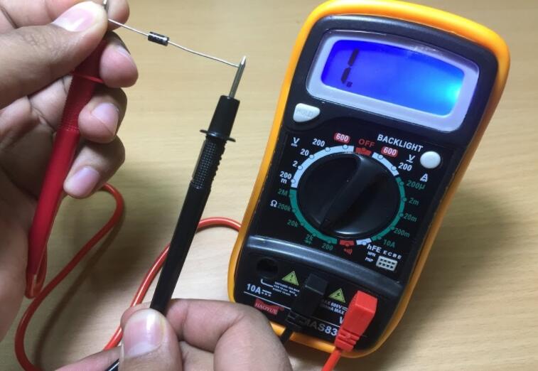 Testing Diode with a digital multimeter