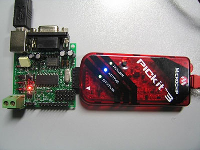 Micro-GT mini programmazione via PICKIT 3