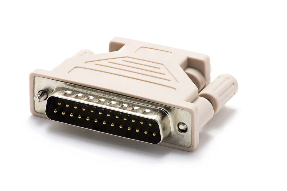An RS232 DB25 connector