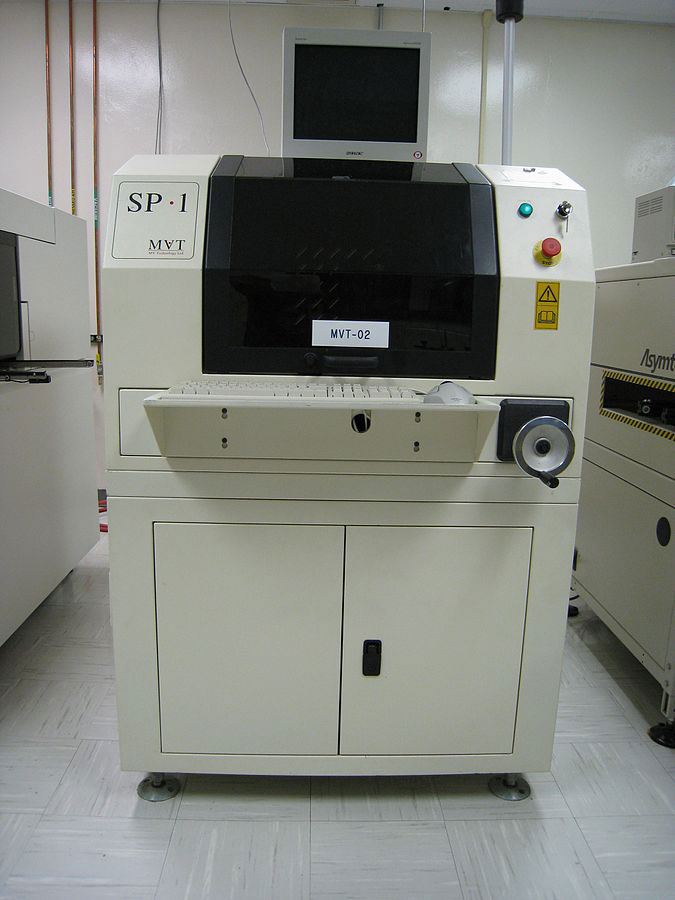 Solder paste inspection machine