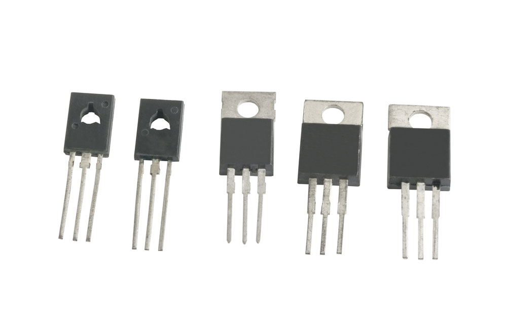 A three-pin transistor