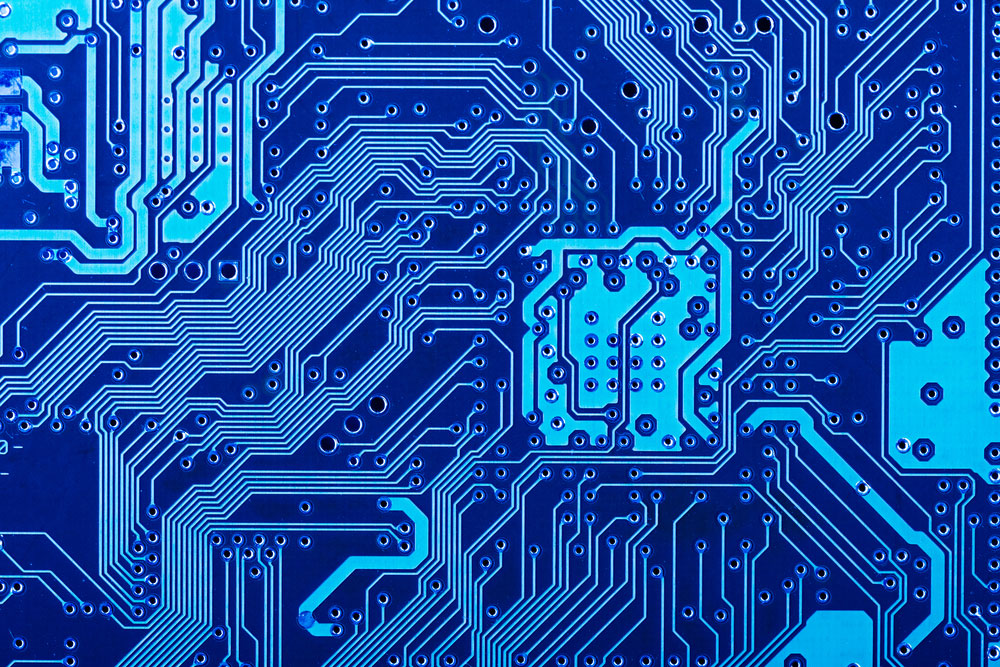 an electronic printed circuit board