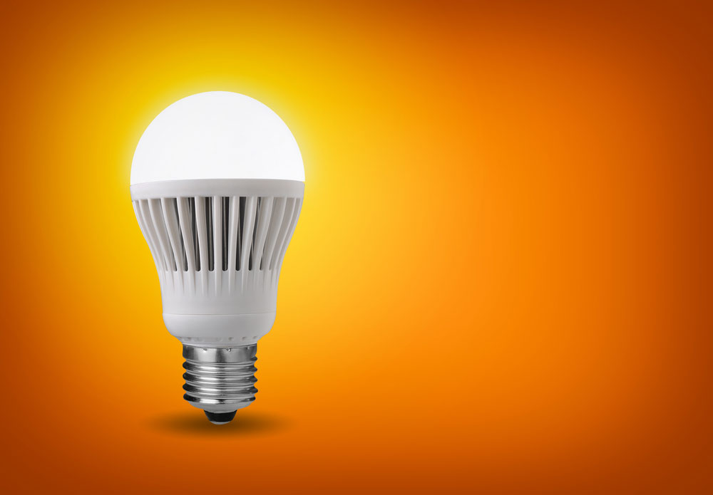 an LED bulb