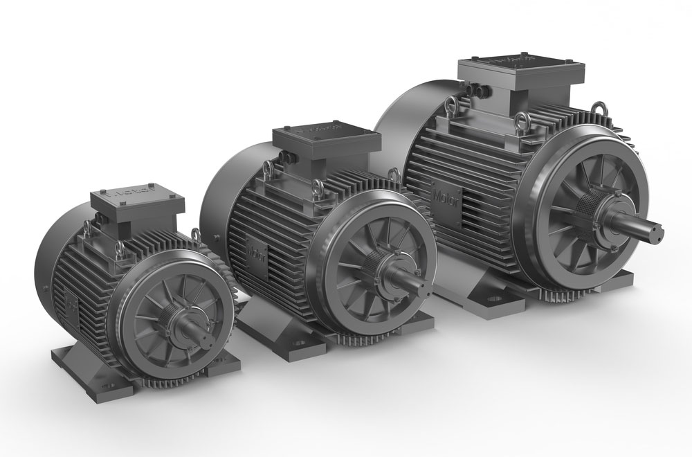 industrial electric motors with relays.