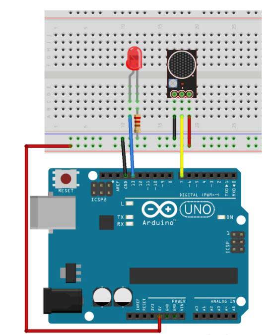 A Sound Sensor with Arduino